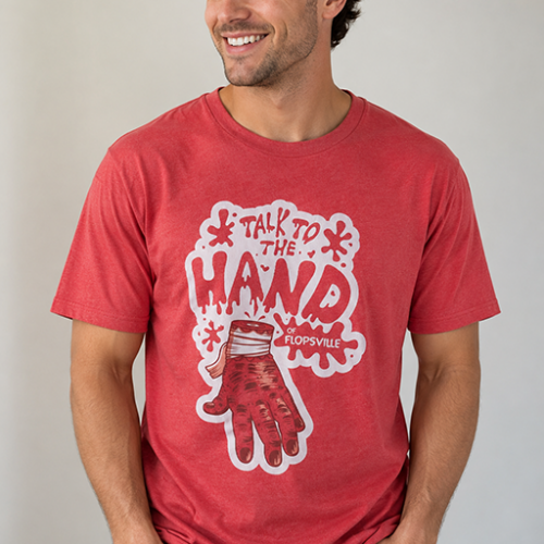 Red The Hand Short-Sleeved T-Shirt